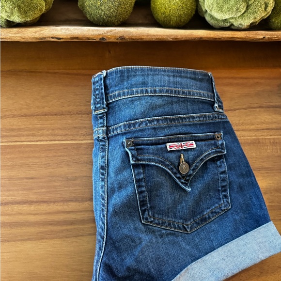 Blue Denim Shorts Hudson women 29 - Picture 6 of 10